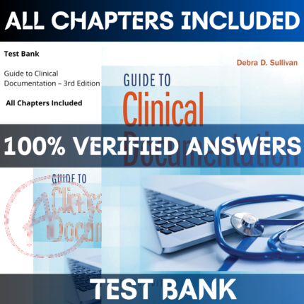 Test Bank Guide to Clinical