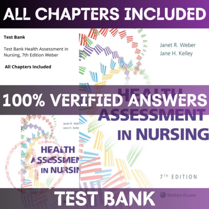 Test Bank Health Assessment