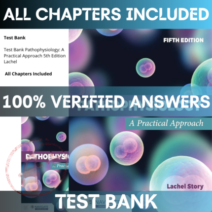 Test Bank Pathophysiology:
