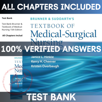 Test Bank Brunner & Suddarth's