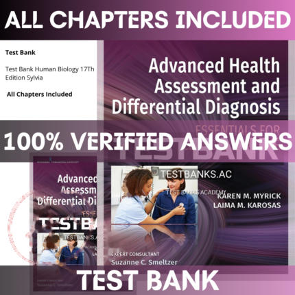Test Bank for Advanced Health