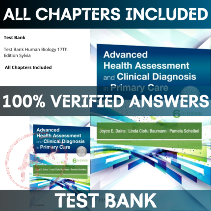 Test Bank for Advanced Health