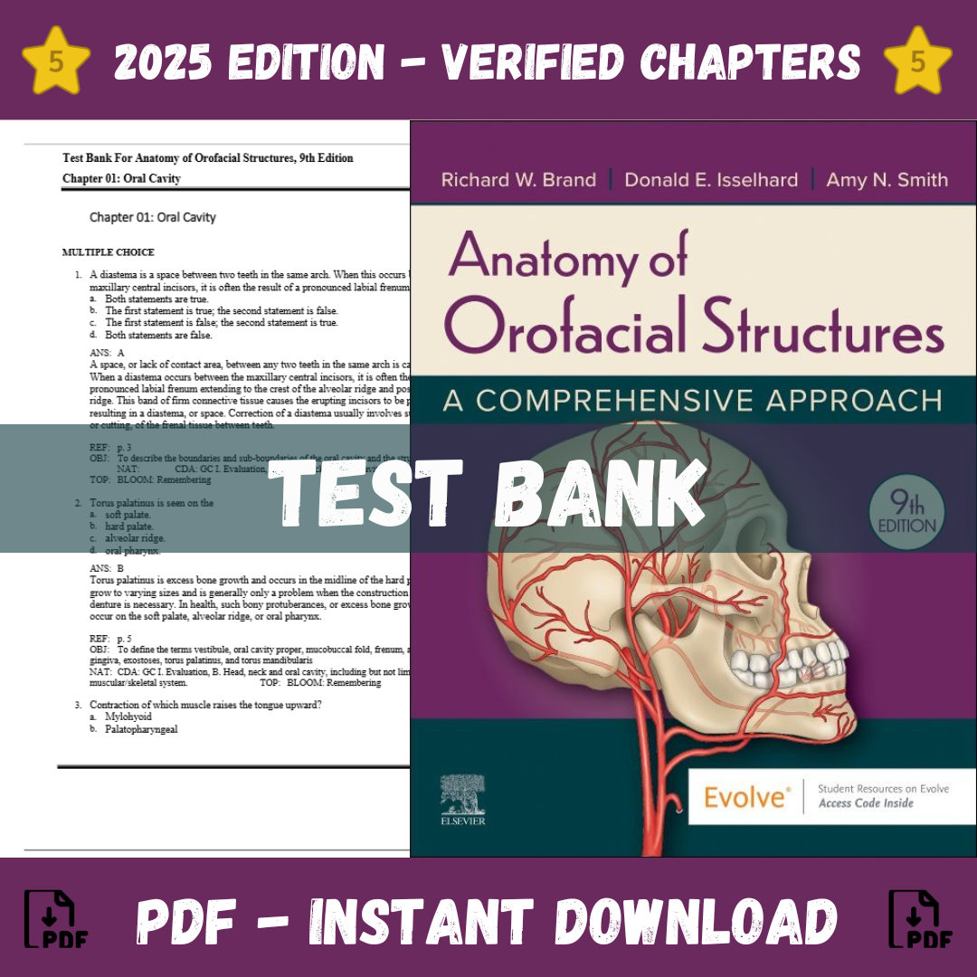 Test Bank for Anatomy