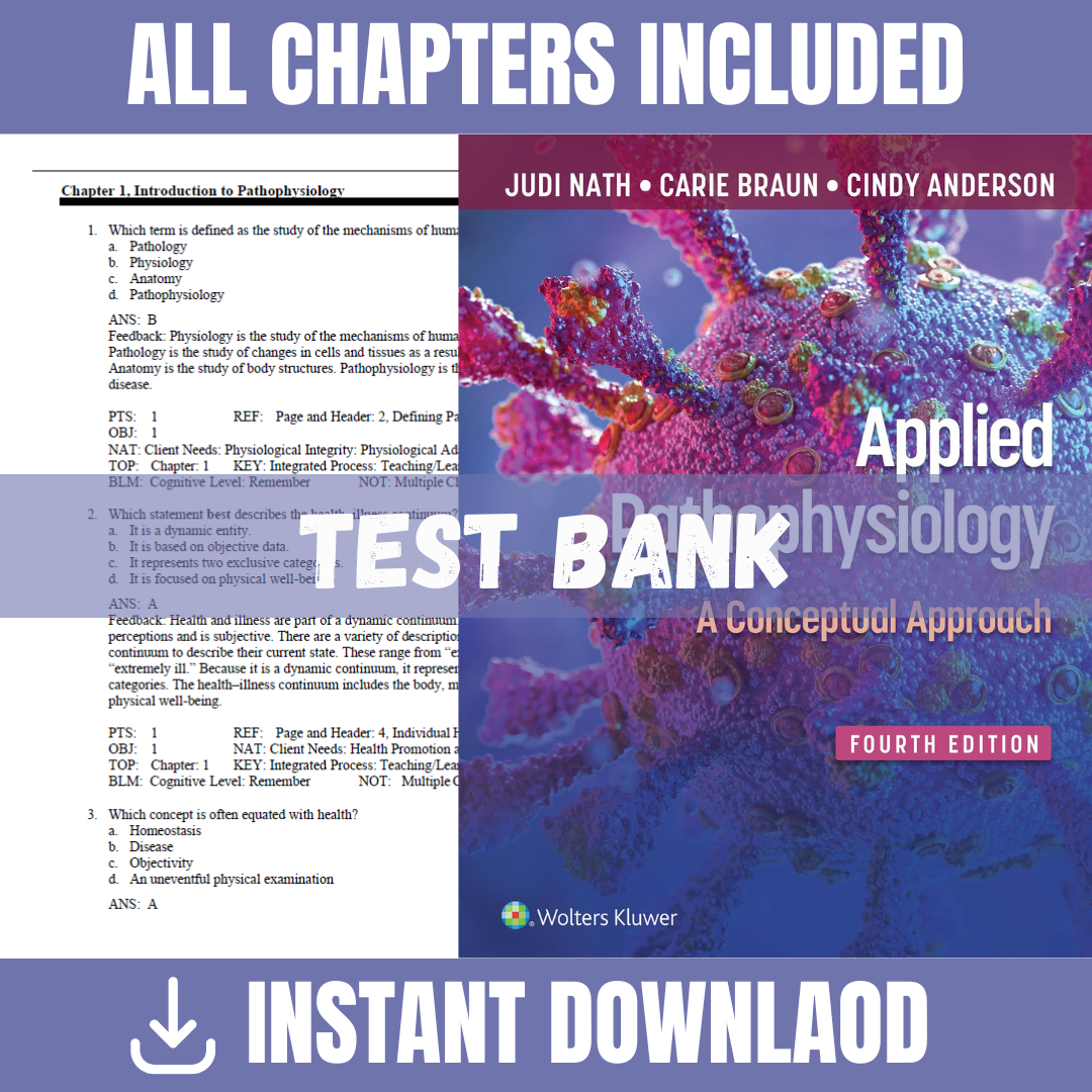 Test Bank for Applied