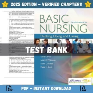 Test Bank for Basic Nursing Thinking, Doing, and Caring, 2nd edition | ISBN 9780803659421
