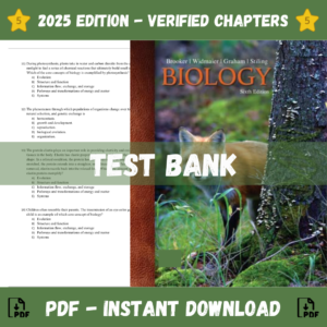 Test Bank for Biology 6th Edition | ISBN 9781264039715