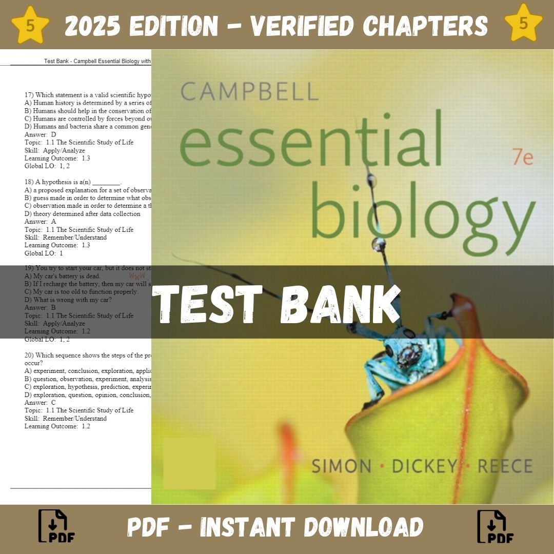 Test Bank for Campbell Essential
