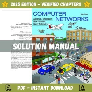 Test Bank for Computer Networks 6th Edition | ISBN 9781292374017
