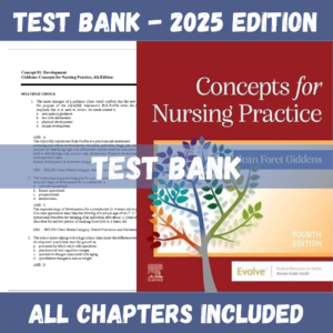 Test Bank for – Concepts for Nursing Practice, 4th Edition | ISBN 9780323581936