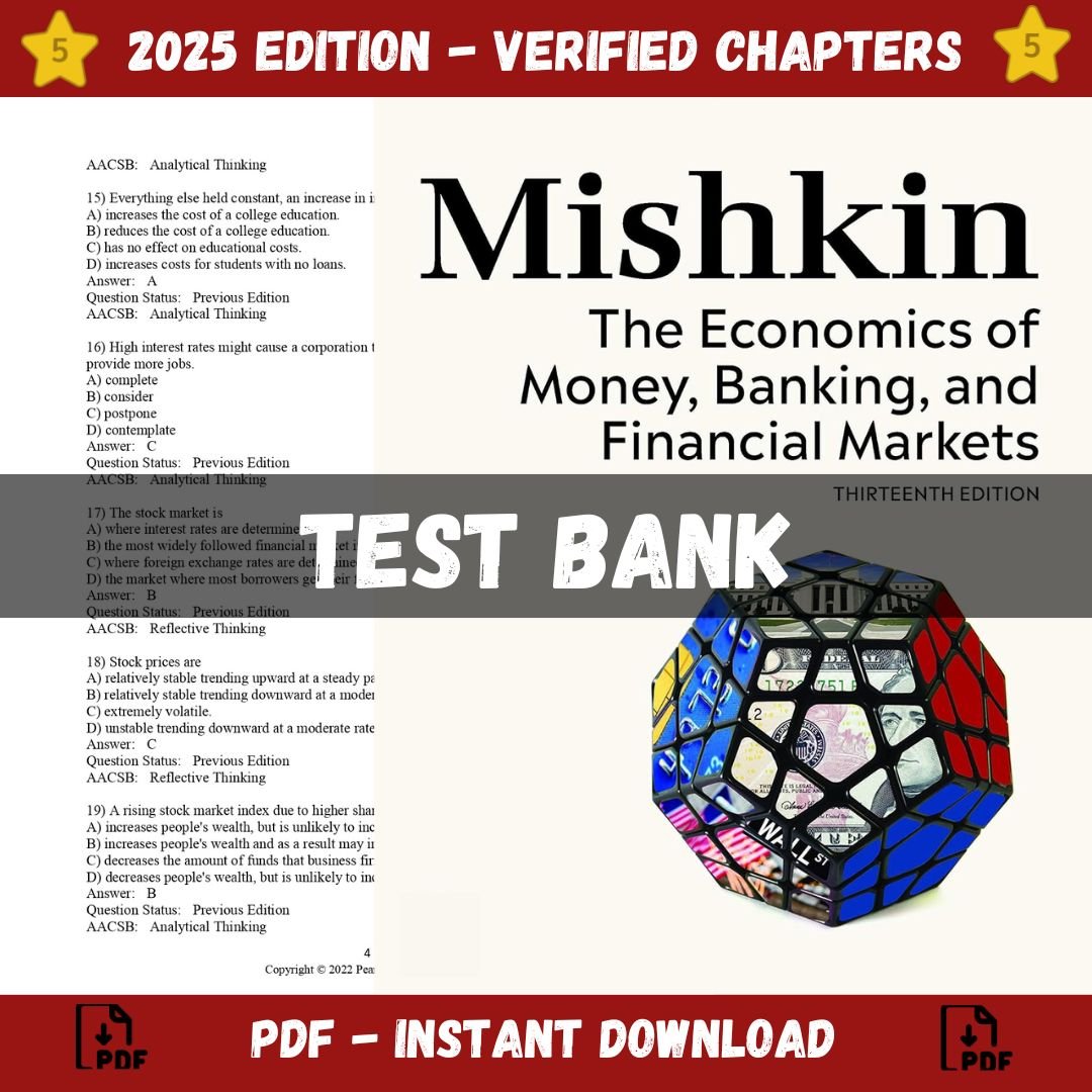 Test Bank for Economics