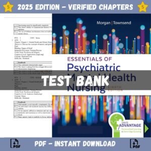 Test Bank for Essentials of Psychiatric Mental Health Nursing, 8th Edition | ISBN 9780323661584