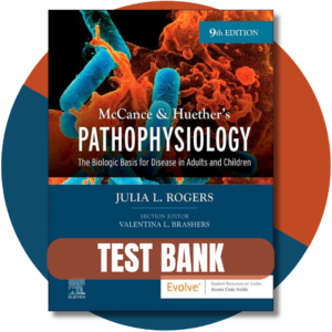 Test Bank for McCance & Huether's Pathophysiology, 9th Edition | ISBN 9780323789875