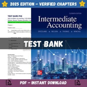 Test Bank for Intermediate Accounting, 11th Edition | ISBN 9780471788034