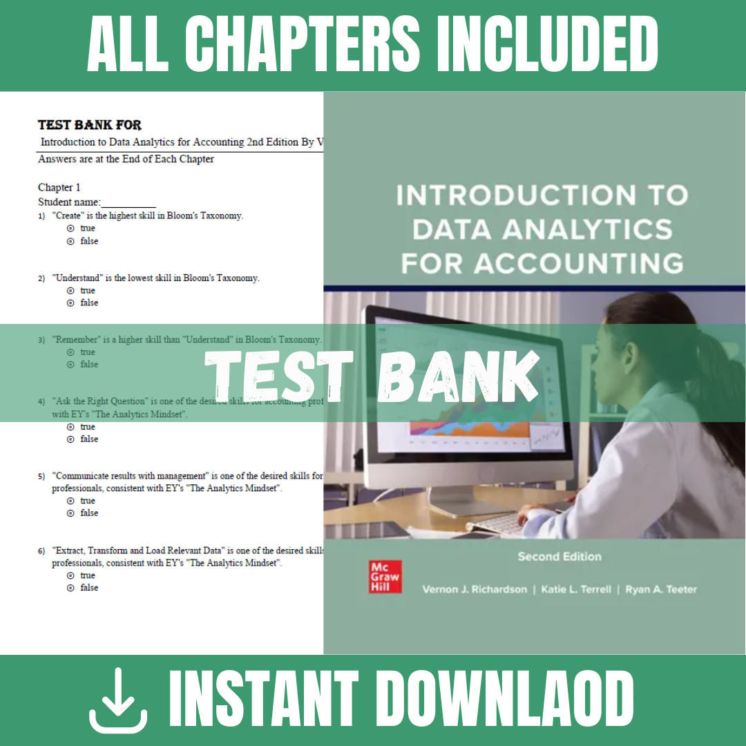 Test Bank for Introduction