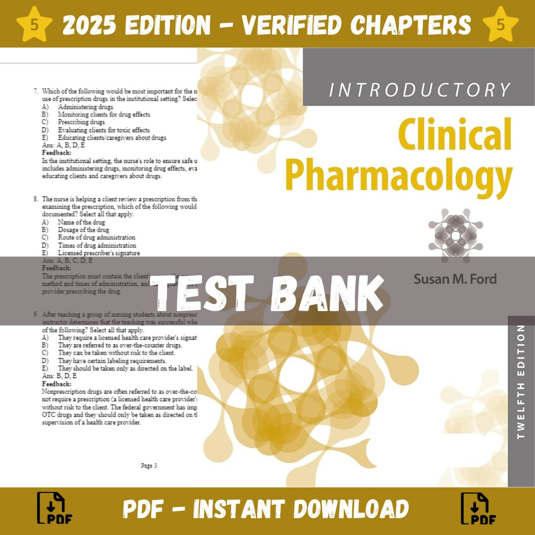 Test Bank for Introductory