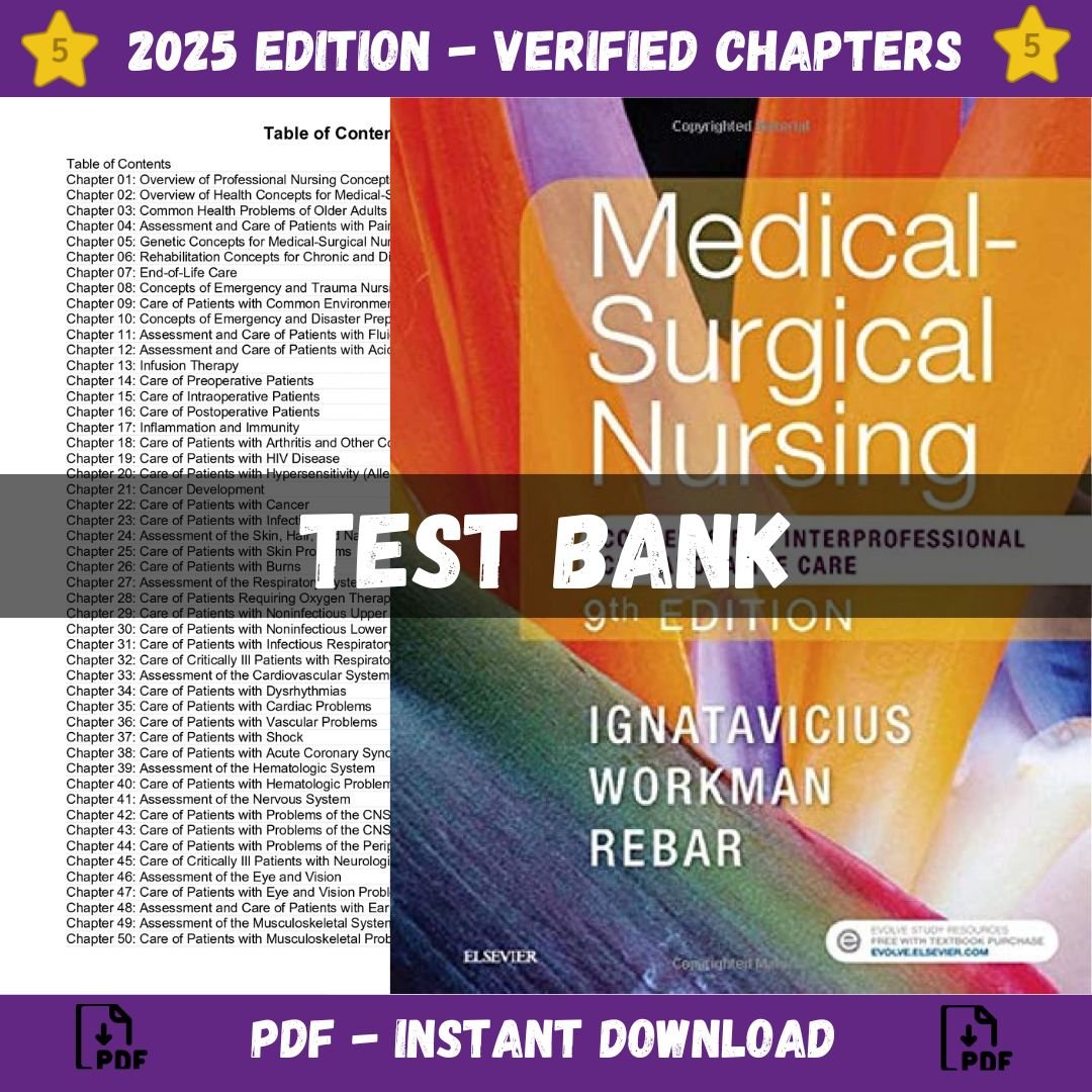 Test Bank for Medical-Surgical