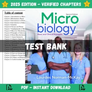 Test Bank for Microbiology Basic and Clinical Principles 2nd Edition | ISBN 9780134796208