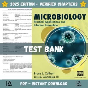 Test Bank for – Microbiology Practical Applications and Infection Prevention, 1st Edition | ISBN 9781133693642