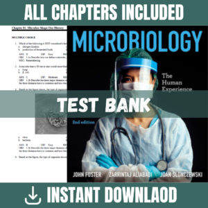 Test Bank for Microbiology: The Human Experience, 2nd Edition | ISBN 9780393602579